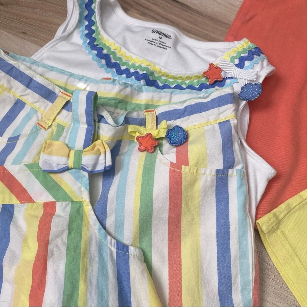 Girl’s Vintage Gymboree Mermaid Magic 9-10 Lot Outfits with Accessories